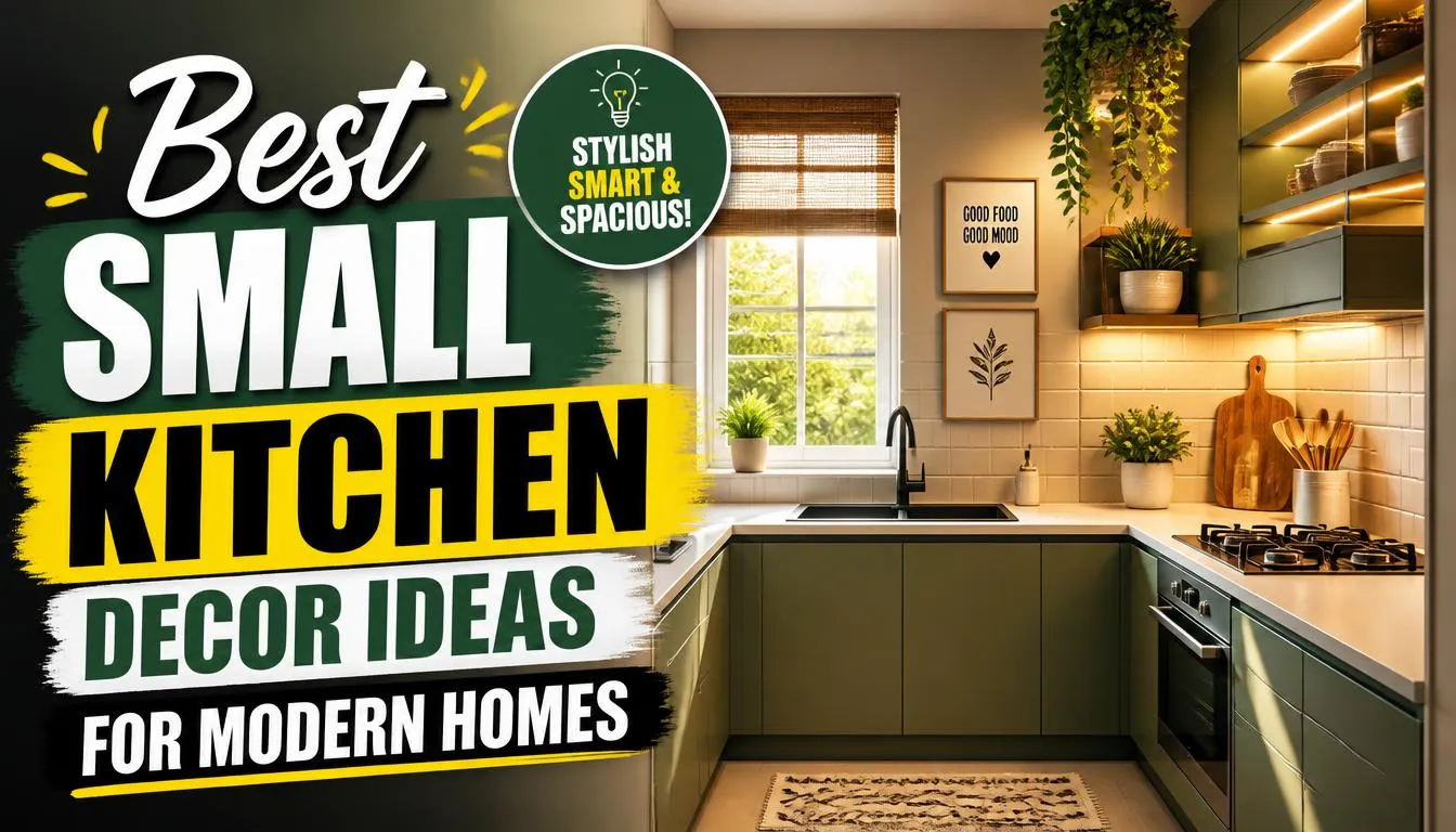 Best Small Kitchen Decor Ideas for Modern Homes
