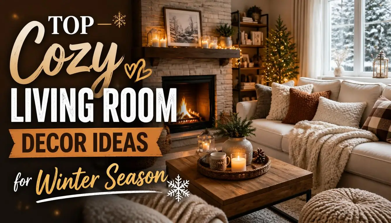 Top Cozy Living Room Decor Ideas for Winter Season